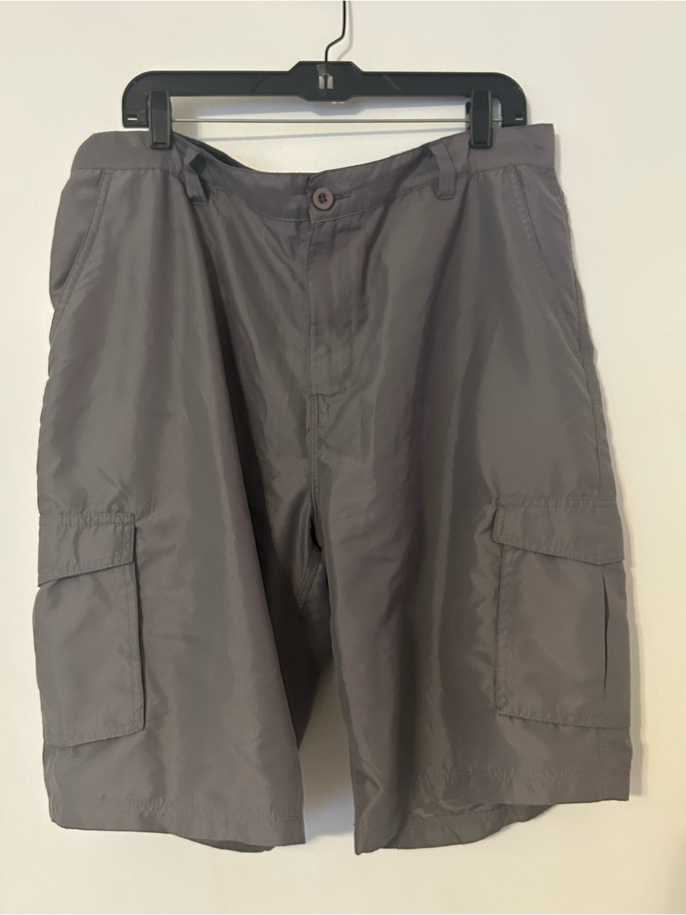 NWOT Men's Burnside Dressy Cargo Shorts in Gray